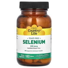 컨츄리 라이프 셀레늄 100mcg 180정 셀레니엄 Selenium, 1병, 1개