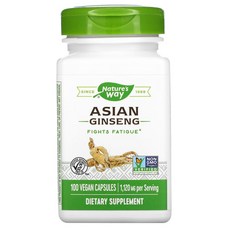 네이처스웨이 아시아 인삼 560mg 100베지캡슐, 기본, 1개, 100정