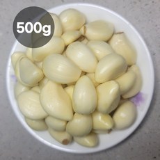 차카니푸드 국내산 창녕마늘 깐마늘 500g 소/중/대 3가지 사이즈 당일발송, 1개, 500g 대
