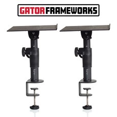 Gator Frameworks - Clamp On Studio Monitor Stand / 게이터 클램프형 모니터스피커 스탠드 (GFWSPKSTMNDSKCMP)