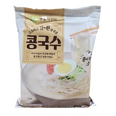 이가자연면 고소하고 진한 콩국물 콩국수 160g X 6입, 3개