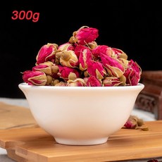 천연 마른 장미꽃 레이스 티 장미꽃봉오리 유기농 걸스 여성 선물, 로즈버드 티, 300g, 1개, 1개입