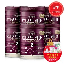 아이엠마더 컴포트케어 분유 2단계, 800g, 6개