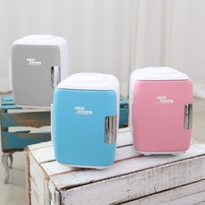 미니짱 4리터 미니냉장고 소형 화장품냉장고 차량용냉장고 온장겸용 mz-04, mz-04 블루, mz-04 블루