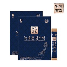 개성상인 녹용홍삼스틱 10ml x 100포 x 2박스 /쇼핑백 증정, 2개