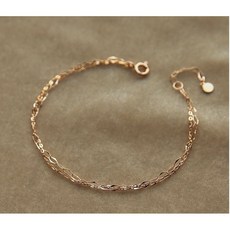 디아넬로18k볼륨세트(목걸이+팔찌)