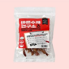 바른수제연구소-돼지귀슬라이스500g, 500g, 1개 - 강아지돼지귀