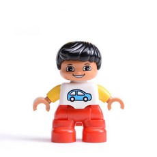  요고요 듀플로 호환 동물 사람 공룡 피규어 꼬마 (남자)  상품 이미지