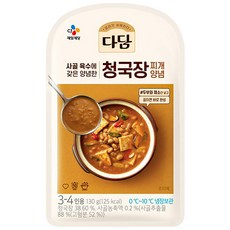 CJ 다담 청국장 찌개양념 130g