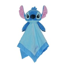 KIDS PREFERRED Kids Preferred 디즈니 베이비 릴로와 스티치 30.5cm(12인치) 러비 애착 담요 스너글 장난감 봉제 동물 신생아 및 아기용
