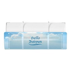 에어컨 윈드 디플렉터 베플 직접 블로잉 방지 벽걸이 걸이형 커버, 3.파란 - 90x27 CM, 1개