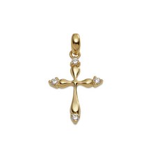 유앤미쥬얼리 14K Gold 요한 크로스 펜던트