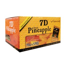 7D 건파인애플 350g(70g x 5개) / 건망고 400g(80g x 5개) / 택 1 필리핀 건과일 코스트코, 1개