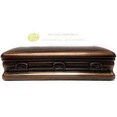 Casket Business Card Holder - Copperwood, One Color_One Size, One Color