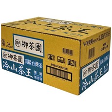 御茶園 冷山茶王 無糖, 500ml, 24瓶