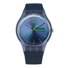 SWATCH 스와치 SUON700 공용 쿼츠 실리콘 시계