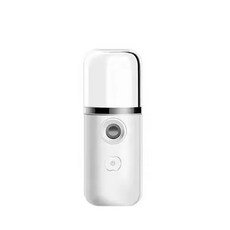 얼굴스팀기 보습 스티머 충전식 USB 페이스 모이스처라이징 뷰티 기기 나노 미스트 가습기 얼굴 스프레이 스킨 케어 도구, white with box, [01] white with box