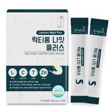 천연채 락티움 나잇 플러스 30p, 1개, 75g