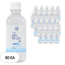 초록마을 울릉도 해양 심층수, 330ml, 80개