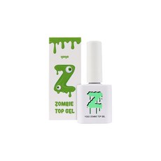요고 좀비탑젤 YOGO 중점도 Z탑젤 10g 고광택 젤네일매니큐어폴리쉬, 요고 좀비탑젤 10g, 2개, YOGO 좀비탑젤