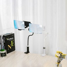 침대 화면확대경 추천 거치대 자바라 거치대 인기 스마트폰, 화이트