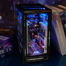 diy북엔드책꽂이미니어처사이버펑크 TOP01