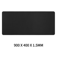 XL XXL 마우스 패드 80x30 CM 90X40 CM 올 블랙 마우스 패드 책상 패드 천연 고무 미끄럼 방지 먼지 방지 세탁 가능 미세한 모서리 컴퓨터 사무실 책상에 적합합니다, 1개, 90x40CM