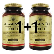 솔가 솔가비타민d1000iu 임산부솔가비타민d Vitamin D3 250 소프트젤 2개, 상세정보참조, 1개