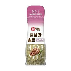 CJ 백설 허브맛솔트 와인&버터, 40g, 11개