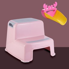 욕실발판 화장실 발디딤대 스텝2디딤대 유아용발판, AC