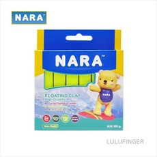 [룰루핑거] NARA 플로팅 클레이 네온 노랑 (100g) 1A-01-315