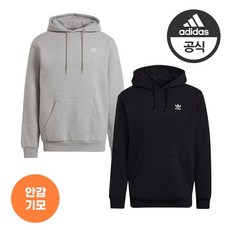 아디다스 남녀공용 따뜻한 오리지널 기모안감 후드티셔츠 긴팔티-H34652 H34654