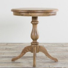 홈바테이블 고재테이블 유럽식 빈티지 앤티크 오크티기 원탁 모서리 커피 테이블 157, 12 꽃모양의 몇 도토리나무는 노란색이다.