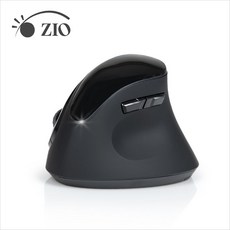[-커넥트-988c]FL ZIO-M1980 버티컬 인체공학 무선 마우스 4D6i C>L3, YDED 본상품선택, YDED M1980_블랙