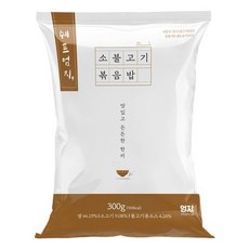 엄지 소불고기 볶음밥 300g x 30봉, 상세페이지 참조, 상세페이지 참조, 상세페이지 참조