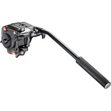 Manfrotto 유동성 셀렉터와 2개의 교체용 ZAYKIR 퀵 릴리즈 플레이트가 있는 Manfroto MHXPRO2W XPRO 유체 헤드, 1개