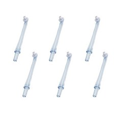 필립스 HX8340 HX8341 HX8381 HX8331 원래 교체 노즐 액세서리에 대 한 6pcs 전기 구강 Irrigator 노즐, [01] 6PCS, 01 6PCS,