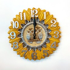 해바라기부엉이시계