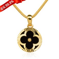 오닉스클로버목걸이