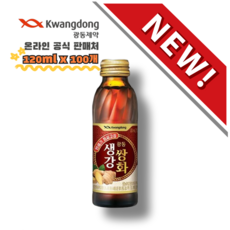 광동 생강 쌍화, 120ml, 100개