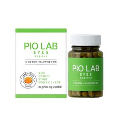 피오랩 아이즈 강아지 고양이 눈 영양제, 1개, 눈물개선/눈건강, 60정 1개, 눈물개선/눈건강, 60정