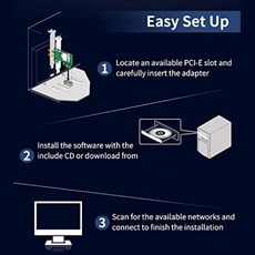 Pcie 무선 네트워크 어댑터 와이파이 7 BE200 프로 10DB 안테나 BT5.4 트라이 밴드 2.4G 6GHz Win11 용 카