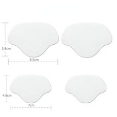 깔창 뒤꿈치 수리 패치 통기성 신발 패드 운동화 보호대 접착 관리 4 개 6, [03] White 4pcs, 4개