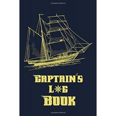 선장의 일지 : 선박 선박 보트 기록 일지 / 노트 항해 여행 기록 일지 일지 / 노트. : 항해 여행 기록, 단일옵션