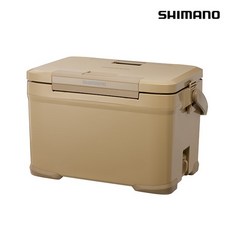 시마노 아이스박스 ST 샌드베이지 / SHIMANO / 듀얼 오픈 시스템 뚜껑 / 원 액션 개폐 / 아이스쿨러, 22리터