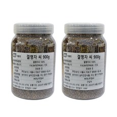 결명자씨 결명자 초결명 양명 제결명 900g 2통, 2개