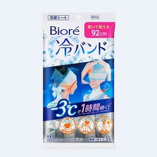 비오레 냉각시트 냉밴드 넥쿨러 쿨링시트 3매입, 1개