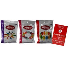 Candy Natural Assortment Snack Pack 캔디내츄럴어소트먼트스낵팩 알바네스 젤리 모음 3종 총 638g, 1개, 1ml