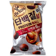 코스트코 닥터유 미니 단백질 볼 532g(28g x 19봉지) 프로틴 크런치 통아몬드, 532g, 1개