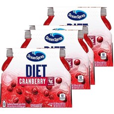 오션스프레이 크랜베리 주스 드링크 Diet Cranberry Juice Drink, 294.6ml, 24개